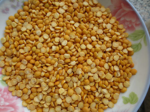 Automatic Dry Peas Peeling Machine / Pea Shelling Machine 200~300kg/Hour