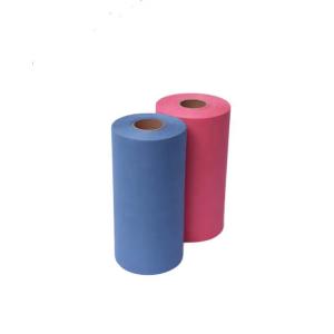 Wholesale OEM ODM Heavy Duty Industrial Wipes Roll 25x40cm Eco Friendly from china suppliers