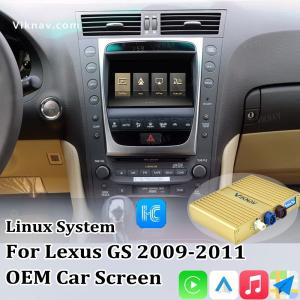 China Viknav Linux Interface Box For Lexus GS 2009 -2011 Wireless Apple CarPlay Android Auto Only Support Original Car Screen on sale