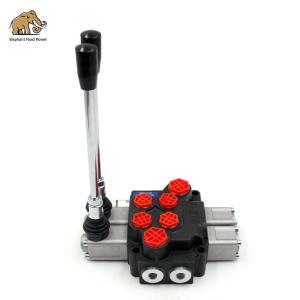 Wholesale Two Spool Dcv 40 Manual Directional Control Valve Pneumatic Agriculture Machine Repair from china suppliers