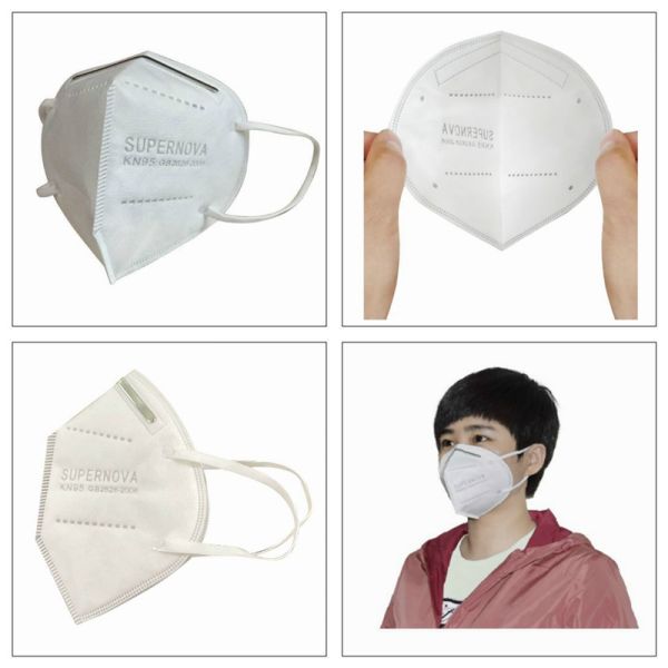 5 Layer FFP2 Non Woven Face Mask High Protective Filtration Anti Fog Dustproof