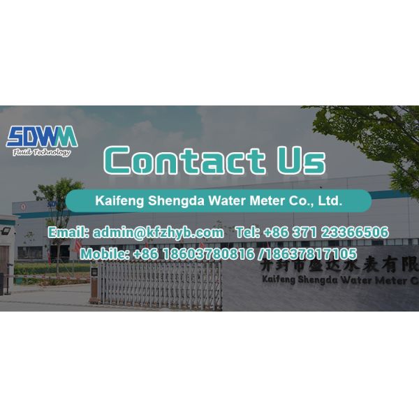 DN15 to DN8 NB Piston Displacement Drinking Cold Water Meter Manufacturer