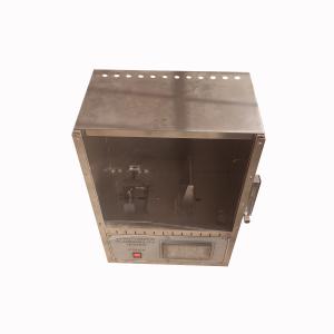China Textile Laboratory Testing Equipment 45 Degree Flammability Tester on sale