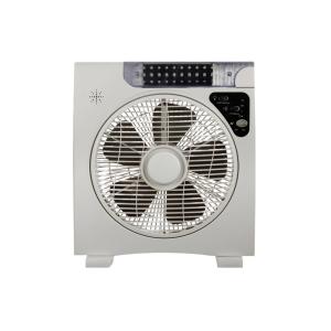 Wholesale Household 12V Solar Energy Rechargeable Box Fan With LED Light from china suppliers