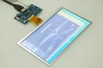 50 Pin 7 HMI Touch Screen , 16.7M Color HMI LCD Display