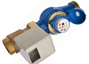 China RF Type Ball Valve Prepaid Water Meters DN50 ISO 4064 IC Card With Multi Jet on sale