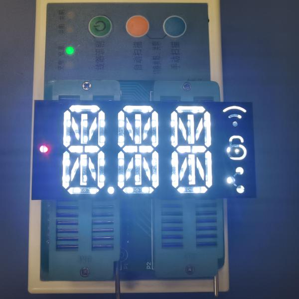 New Production Technology Customized Ultra bright whiteTriple Digit 14 Segment