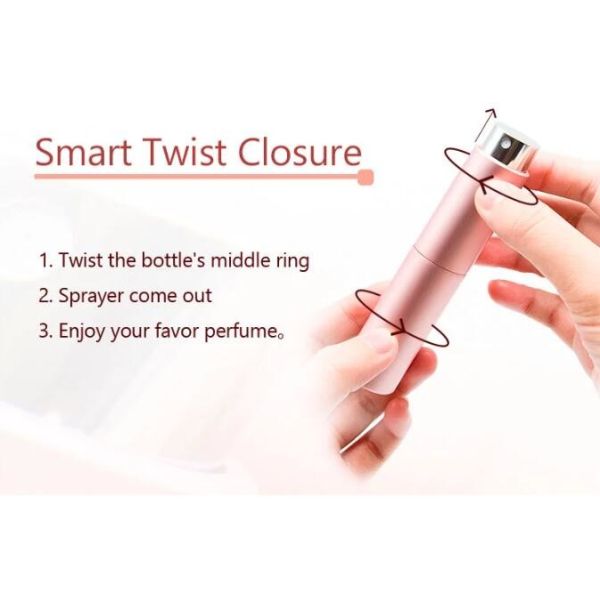 Empty Glass Mini Perfume Atomiser Bottle Plastic Small Perfume Atomizer 24 hours Delivery