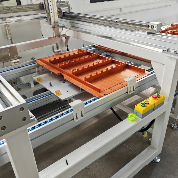 Two Component AB Glue Machine Automatic Glue Line Customized For Waterproof Led Driver