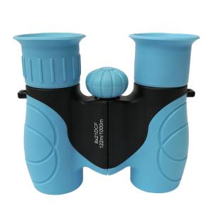 Wholesale Blue Mini 8x21 Kids Plastic Binoculars Shockproof Kids Toy Binoculars from china suppliers