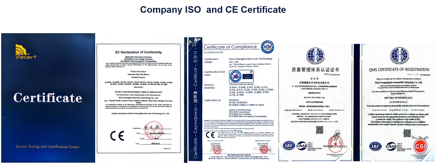 JZ-825PRO Testing Machine Common Rail Instruments Diesel Pump Injector Car Diagnostic Tool Test Bench