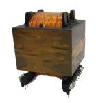 EE55 High Power High Frequency Transformer , Dry Type 3 Phase Isolation