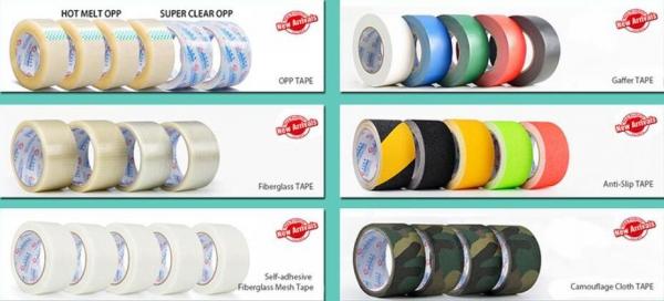 Kraft Paper Gummed Tape Kraft Paper For Heavy Packing,150um x 30mm x 150M Brown kraft paper strip tape with PE coated