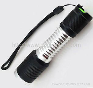 Quality XML-T6 CREE 10W 1200LUM  super power rechargeable and dimmable LED torch for sale