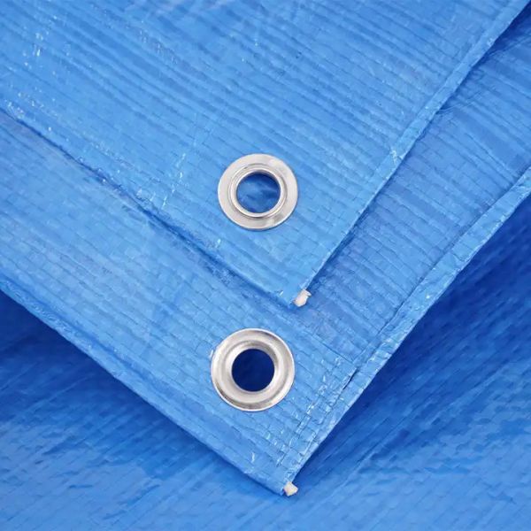 130gsm PE Tarpaulin Cover Polyethylene Tarp Material Tear Resistant