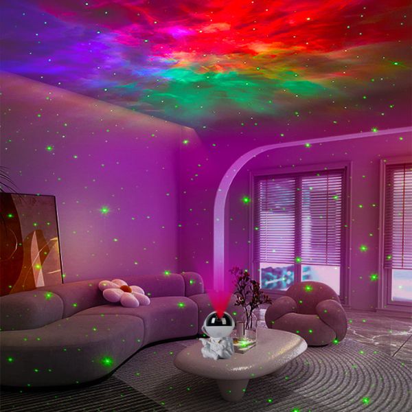 Multifunctional LED Space Star Projector For KTV Bar Party Decor