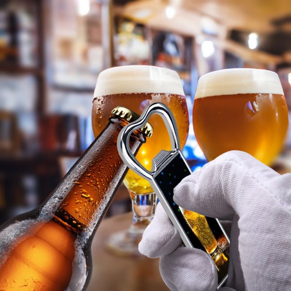 Personalized Sublimation Metal Fridge Magnet Bottle Opener Custom Magnet Bottle Opener