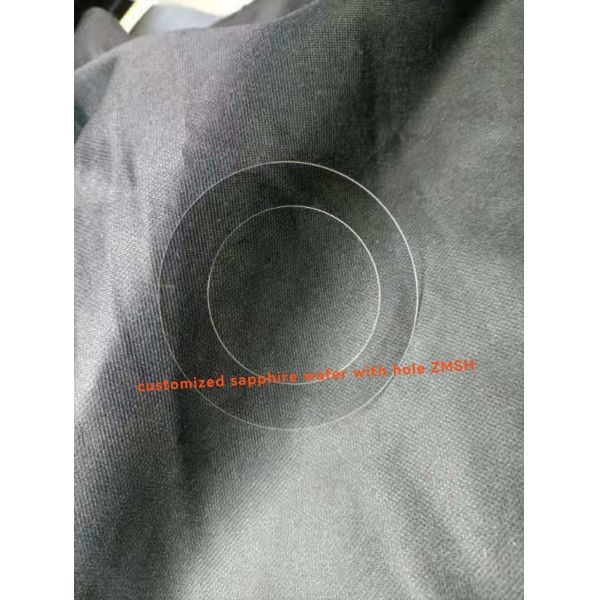 Inner Hexagon Dia 76.2mm Polish Sapphire Optical Windows