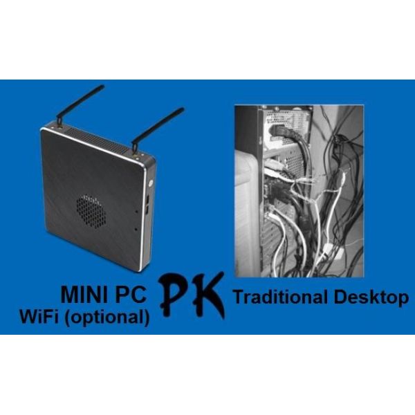 Compact Mini Desktop PCs Intel Celeron Process I7-8550U DDR4 Light Thin