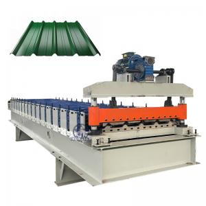 China 0.3-0.8mm Steel Roof Sheet Making Machine Tuff Rib AG Panel Roll Former on sale