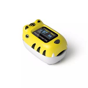 Wholesale Tiger Plastic Pediatric Finger Pulse Oximeter Infant Home Saturation Monitor from china suppliers