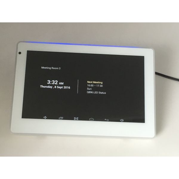 Customized Room Control Wall mount Android Based 7 Inch Tablet PC POE Kiosk with CO2 sensor