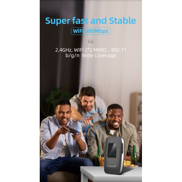 FDD TDD 150mbps WiFi Hotspot Cat 4 Portable MiFi 4G 3G 2G