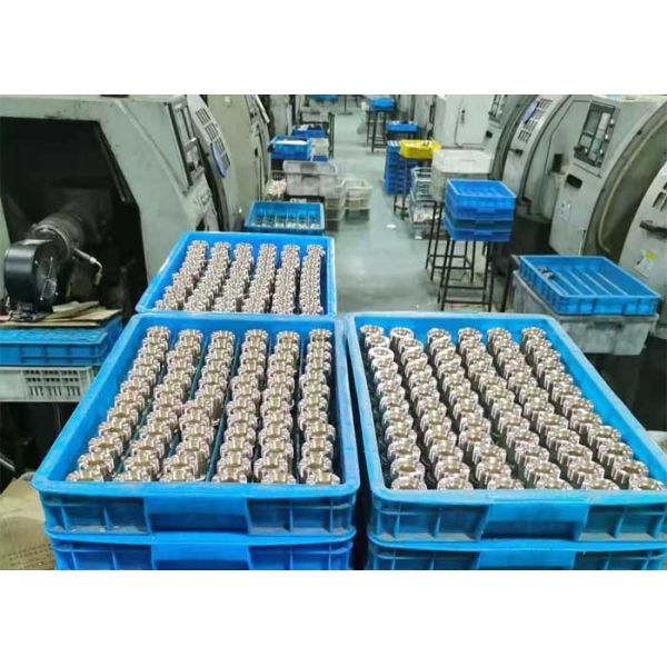 1.6Mpa Digital Ultrasonic Brass Flow Meter Tube With CNC Lathes