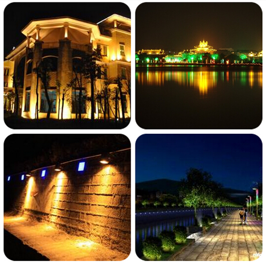 50Watt LED outdoor flood lighting fixtures For exterior walls , floor , billboard