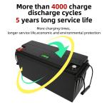 Temperature Control Protection 12V 150AH Lithium Battery For Motor Propeller /