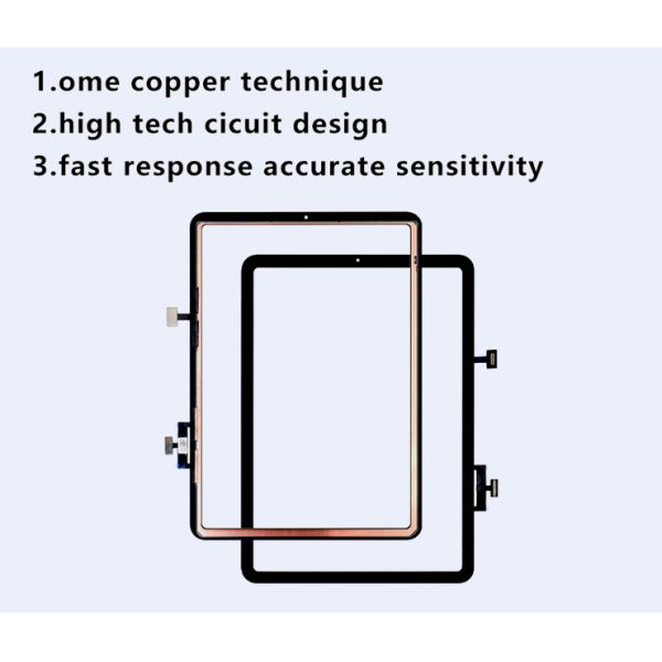 Repair Part Glass Panel Lcd for Ipad 11/10.9 Touch Screen Display Replacement 100% Tested QC Function Fix Broken Pad Screen