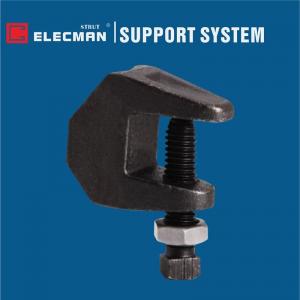 Wholesale Light Duty Malleable Iron Black C Beam Clamp 3/8 Inch Thread Rod from china suppliers