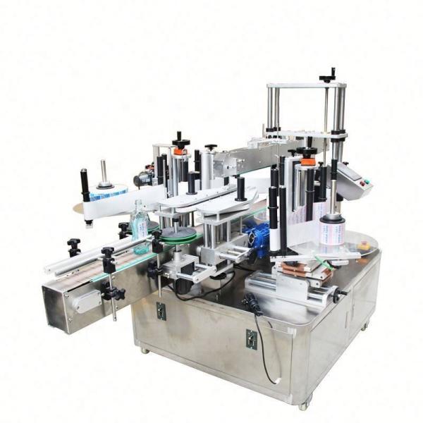 Quality Double Side Automatic Shampoo Square Bottles Labeling Machine Glass Bottle Flat Labeling Machine for sale