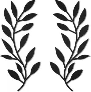 Wholesale Indoor Metal Tree Leaves Wall Decor Vine Metal Olive Branch Wall Art Outdoor from china suppliers