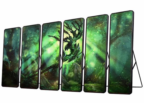 Quality Magnetic Poster Mirror P2.5 Creative LED Display Screen for sale