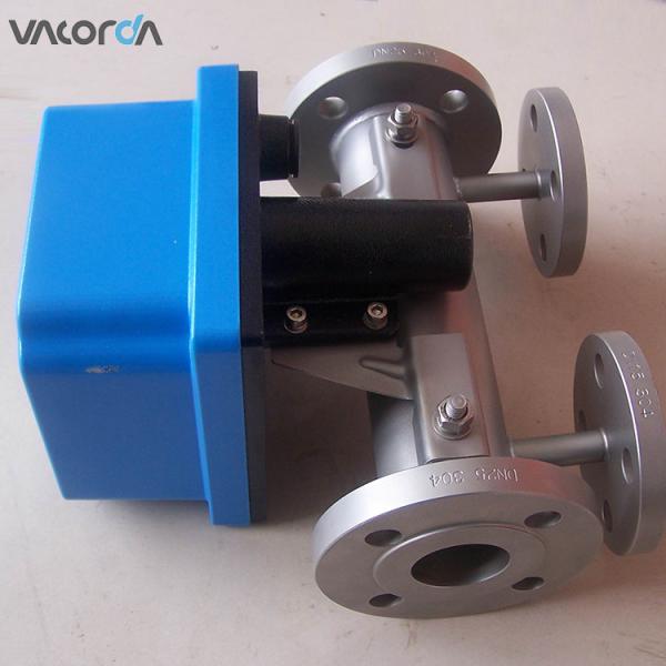 Quality SS304 High Precision RS485 Output Metal Rotameter Flowmeter for sale