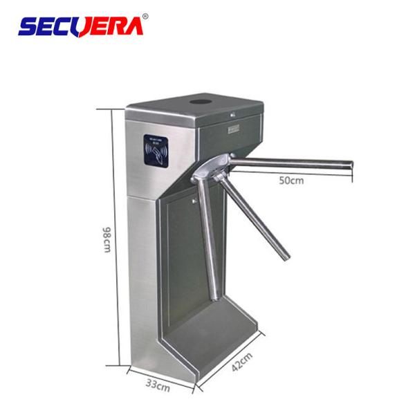 Quality Entrance and exit gate,card swipe entrance machine tripod turnstile/people access control tripod gate for sale