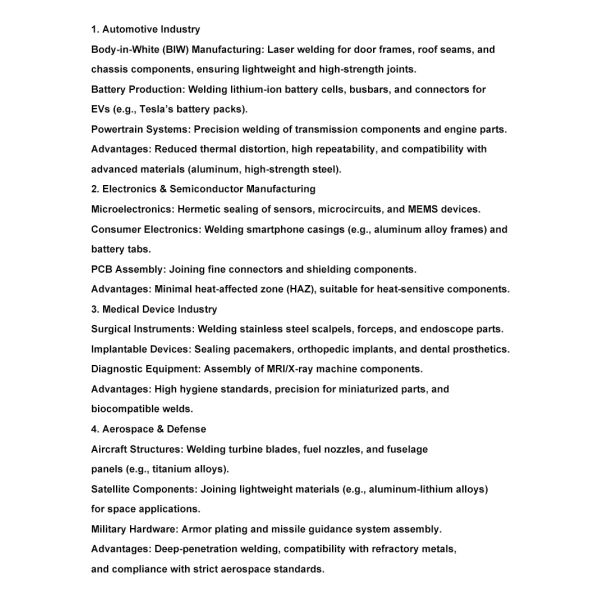 Easy-to-Use Robotic Laser Welding Machine for Quick Setup and Operation