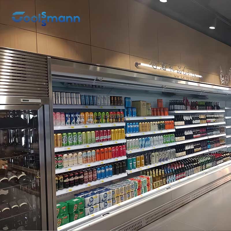 Wholesale Single Temperature Open Display Chiller Vertical Cabinet Air Cooler from china suppliers