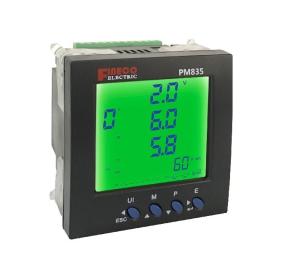 China PM835 96*96mm Three Phase Small Power Monitor Meter with -25 to 75 Temperature Range on sale