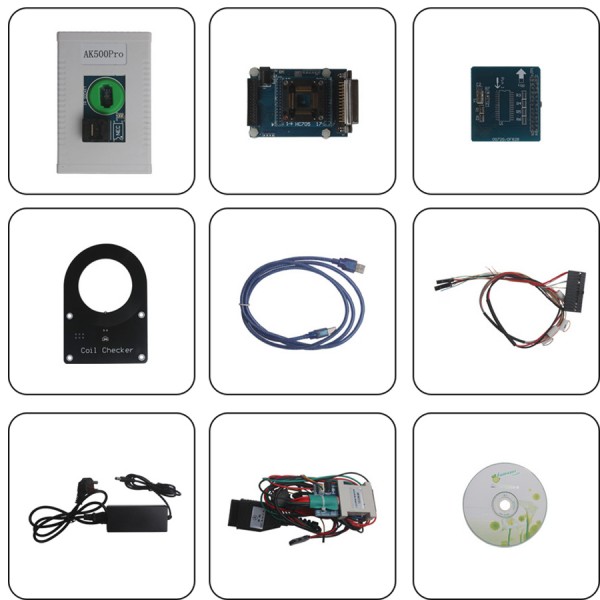 AK500Pro AK500 PRO Super Car Key Programmer Without Remove ESL ESM ECU For Mercedes Benz