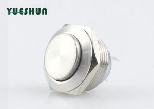 Wholesale IP65 19mm Metal Push Button Switch , Micro Momentary Push Button Switch High Head from china suppliers