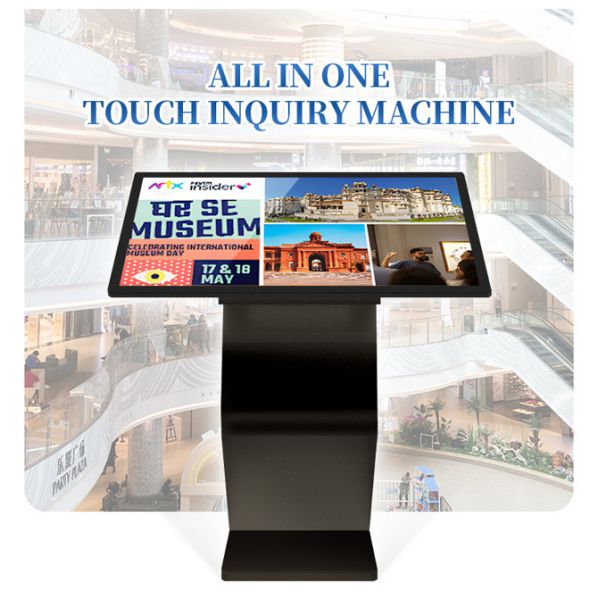 49 Inches Public Information Kiosks 1366x768 Digital Kiosk Display