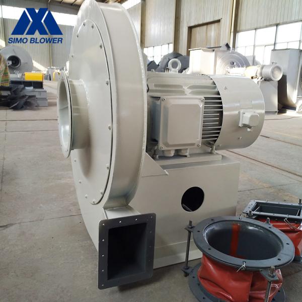 Quality Biomass Boiler Dust Collector Fan SIMO Dust Extraction Fan White for sale