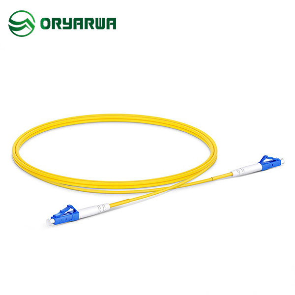 LC UPC to LC UPC Simplex Single Mode Patch Cord OS2 LSZH