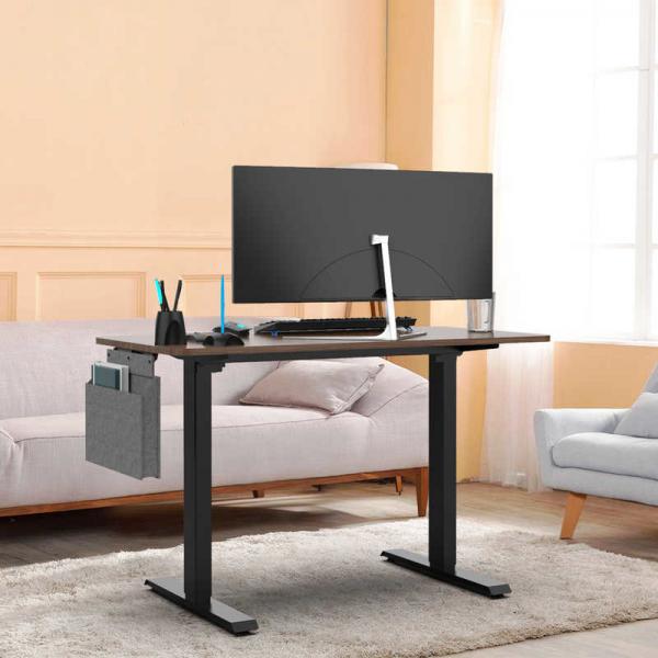 Quality Height Adjustable Electric Standing Desk 48x24 Inch Electric Stand Up Table for sale