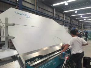China Green Stainless Steel Glass Spacer / Aluminum Bending Machine Servo System on sale