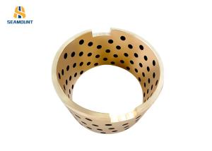 Oil Free Self-Lubricating Wear-Resistant JDB Graphite Copper Bearing