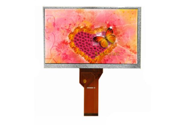 7 Inch TFT LCD Resistive Touchscreen Resolution 800 * 480 Dot Sunlight Readable