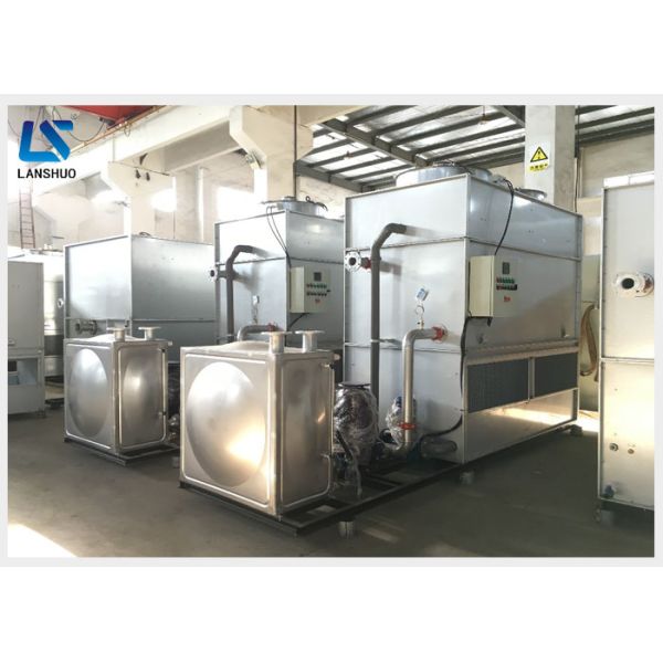 Low Noise Evaporative Closed Loop Cooling Tower High Production Capacity
